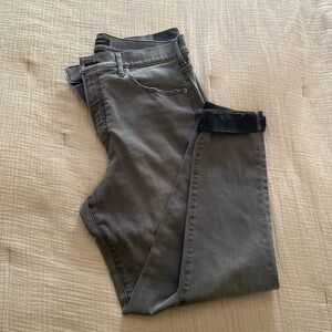 Black jeans express very stretchy